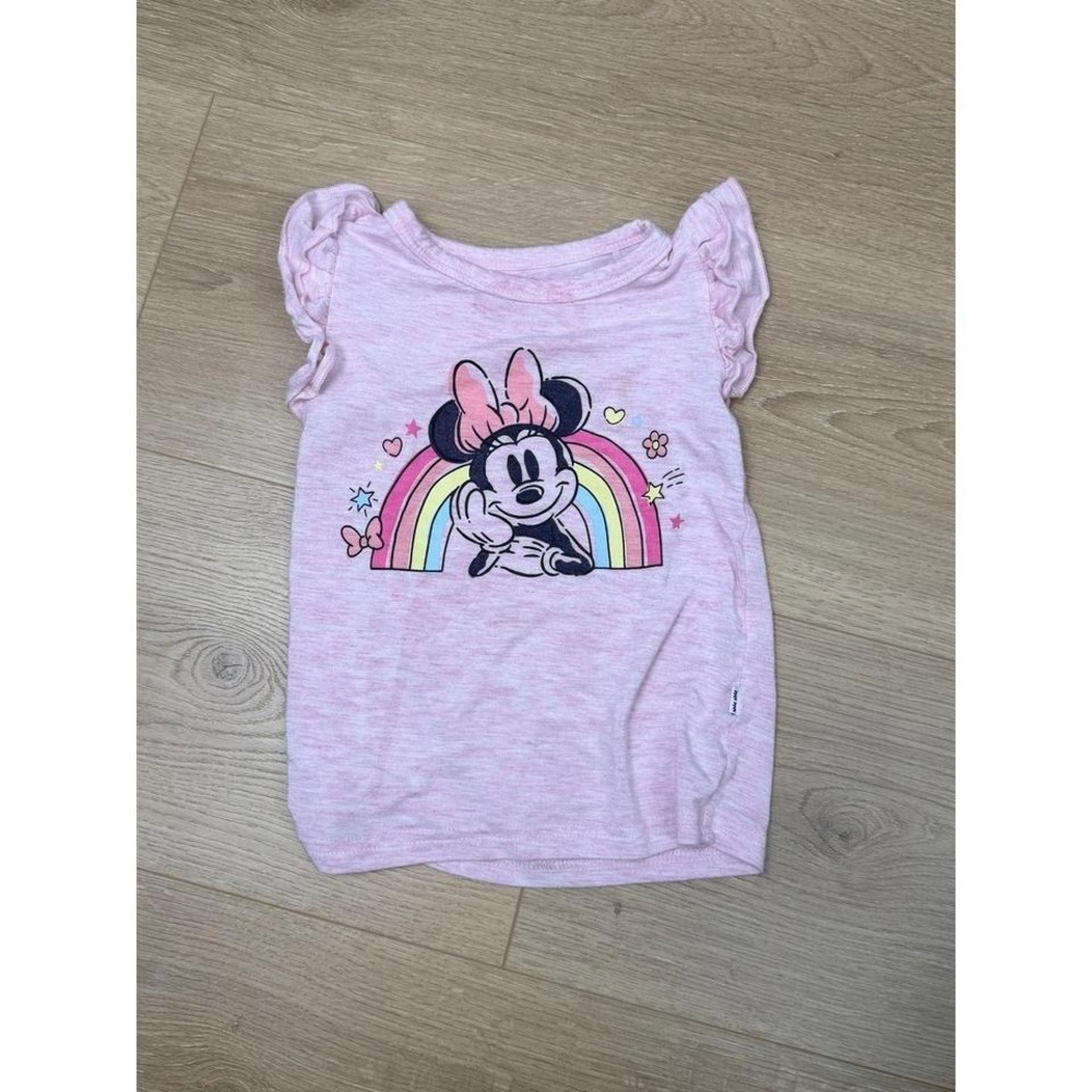 Disney Little Sleepies Minnie Mouse Toddler Girl T Shirt
